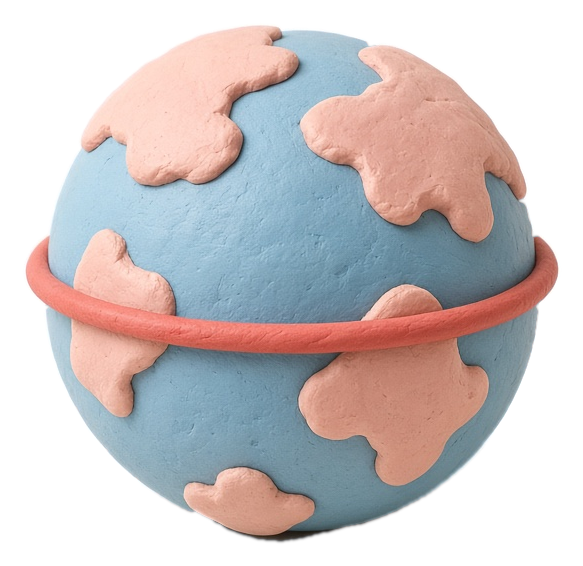 Clay illustration for International AEO & GEO