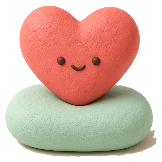 Clay illustration for AI Brand Sentiment Management