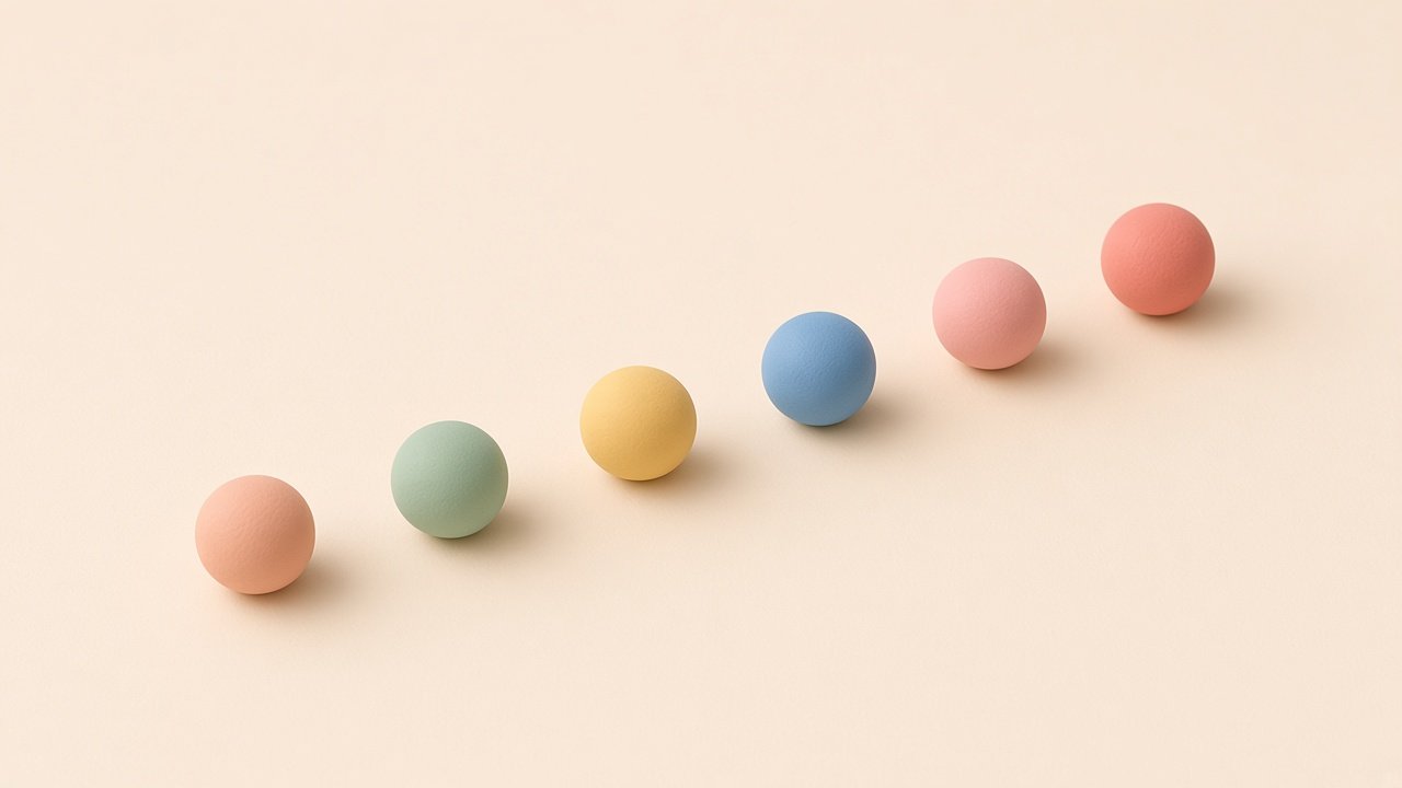 Clay illustration for a question map